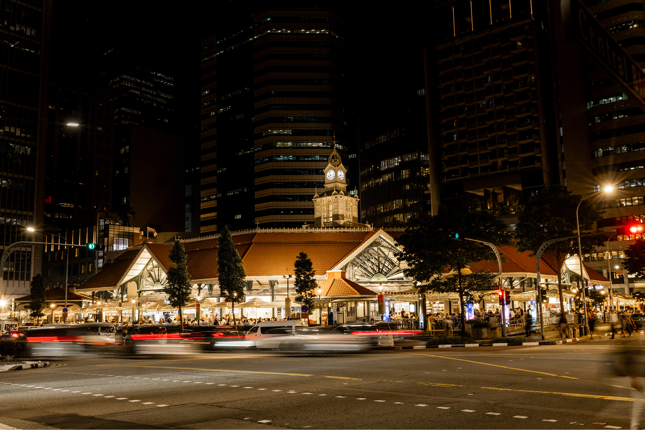 Marina Bay at night