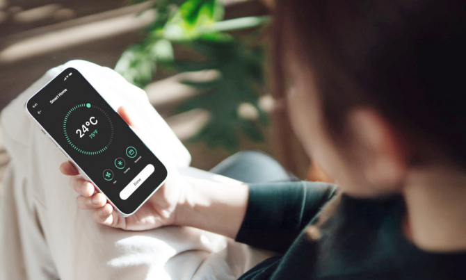Smart home at Marina Bay
